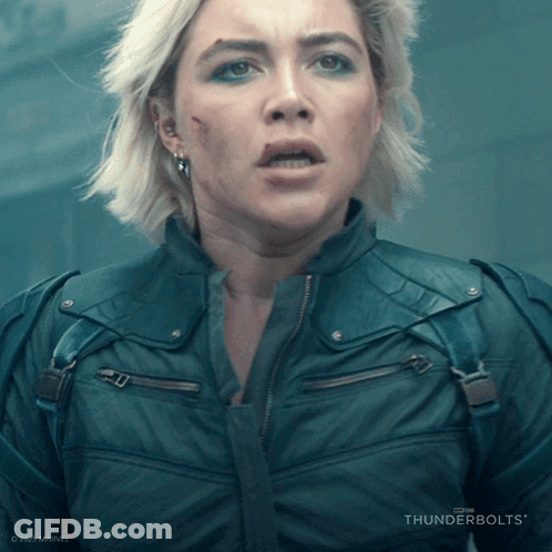 Woman Face With Thunderbolts GIF