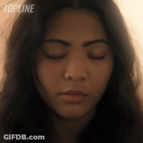 Woman Face With Topline Visible GIF