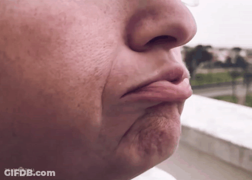 Woman Face With Watermark Saying Xkati Xkra Otoury GIF