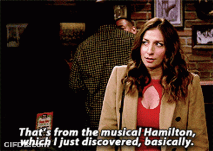 Woman Feedback On Hamilton Musical GIF