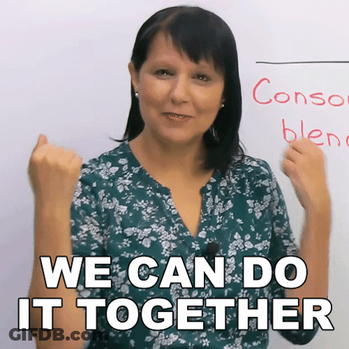 Woman Fist In Air We Can Do It Together GIF