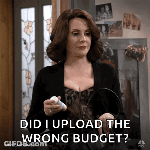 Woman From Will And Grace Holding Purse And Pill Bottle GIF