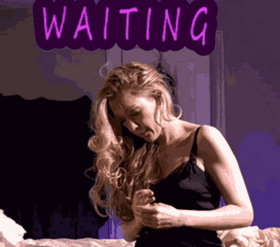 Woman Gasp Well Were Waiting GIF