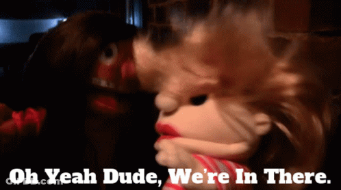 Woman Gesturing Saying We're All Gonna Have Fun GIF