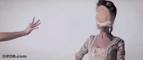Woman Getting Pie In Face From Man GIF
