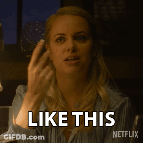 Woman Giving Middle Finger Saying Like This GIF
