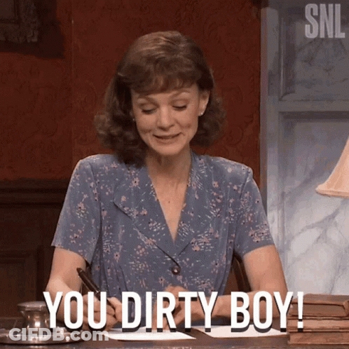 Woman Giving Middle Finger Saying Yass Get Dirty GIF