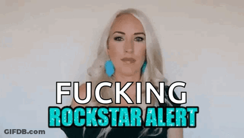 Woman Giving Thumbs Up Fucking Rockstar Alert GIF