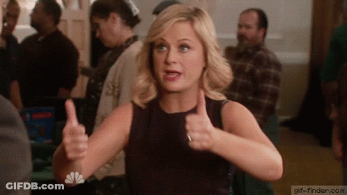 Woman Giving Thumbs Up In Front Of Toolbox GIF
