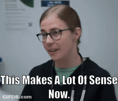 Woman Glasses Stethoscope This Makes A Lot Of Sense Now GIF