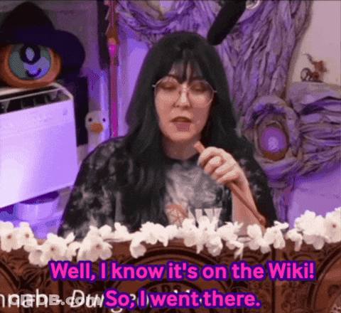 Woman Glasses Well I Know It's On Wiki GIF