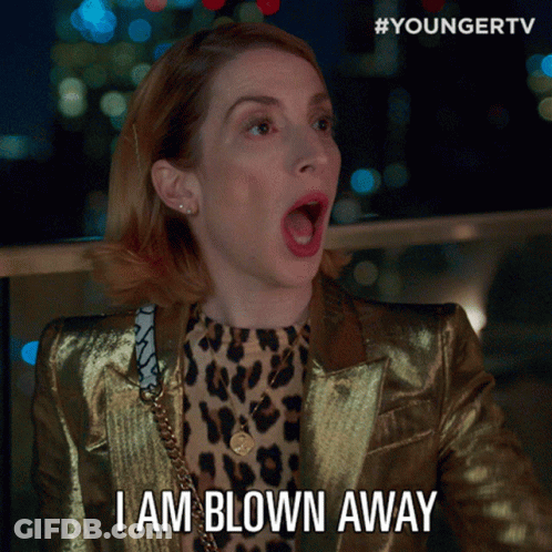 Woman Gold Jacket Leopard Print Blown Away GIF