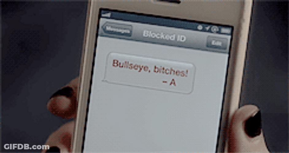 Woman Got A Liar's Text GIF