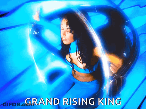 Woman Grand Rising King GIF