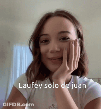 Woman Hand On Hand Laufey Solo De Juan GIF