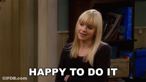 Woman Happy To Do It Bookshelf GIF