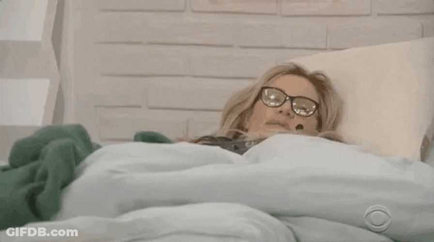 Woman Has A Happy Nap Time GIF