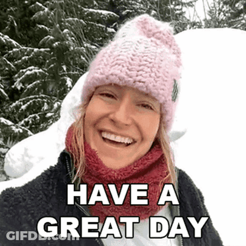 Woman Have A Great Day GIF