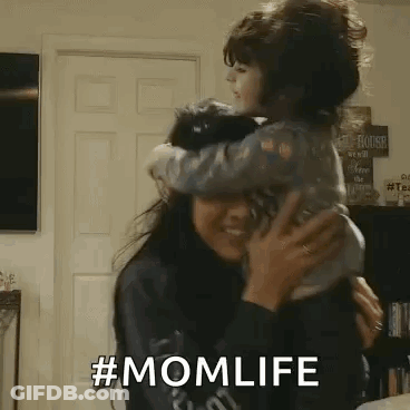 Woman Holding Baby Momlife GIF