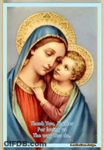 Woman Holding Child Thank You Mother For Loving Us The Way You Do GIF