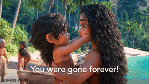 Woman Holding Child You Were Gone Forever GIF