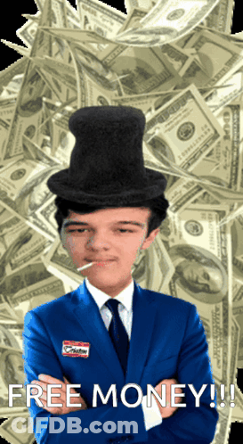 Woman Holding Dollar Bill Katara Got You GIF