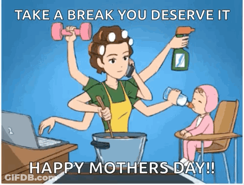 Woman Holding Dumbbell Talking On Phone Cooking GIF