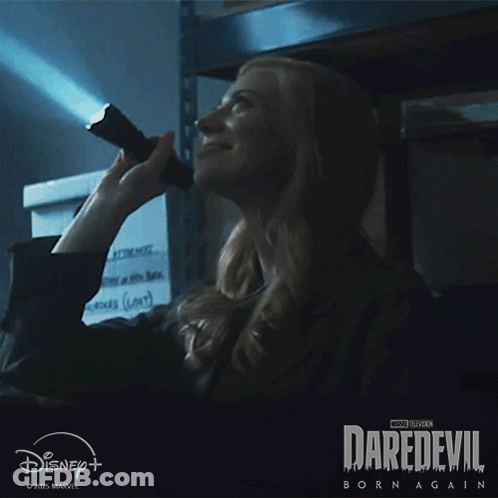 Woman Holding Flashlight You Sound Like You're Jealous GIF