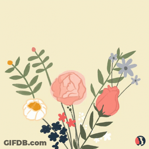 Woman Holding Flowers Bring Back Jobs GIF