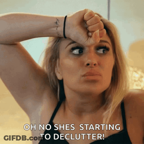 Woman Holding Forehead Saying Oh No GIF