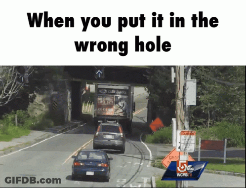 Woman Holding Forehead Saying Wrong Hole GIF