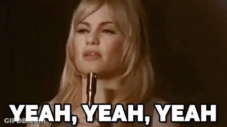Woman Holding Gun Saying Yeah Yeah Yeah GIF