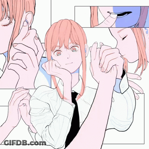 Woman Holding Hand GIF
