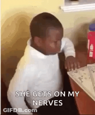Woman Holding Head I Don't Know If Even My Demons Can Handle This GIF
