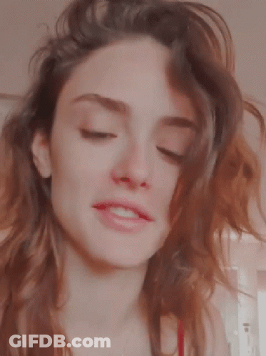 Woman Holding I Love You Mug GIF