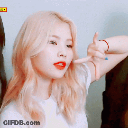 Woman Holding I Love You Sign GIF