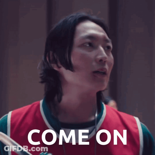Woman Holding Knife With Come On GIF