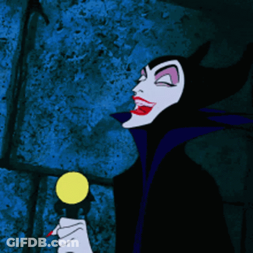Woman Holding Microphone And Knife GIF