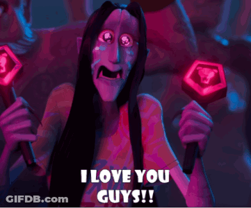 Woman Holding Microphone Saying I Love You Guys GIF