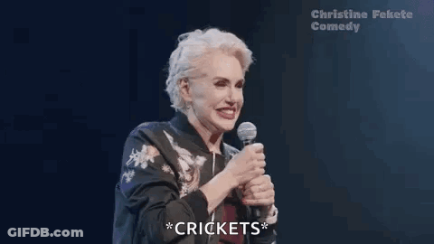 Woman Holding Microphone Smiling GIF
