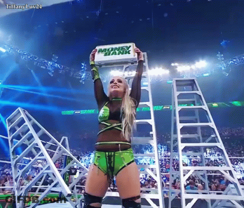 Woman Holding Money Bank Box GIF