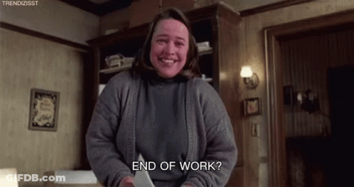 Woman Holding Paper And Smiling GIF