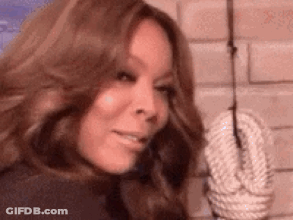 Woman Holding Rope Close Up GIF