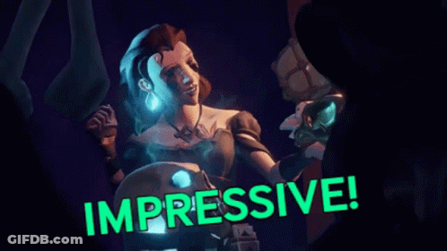 Woman Holding Skull Impressive GIF