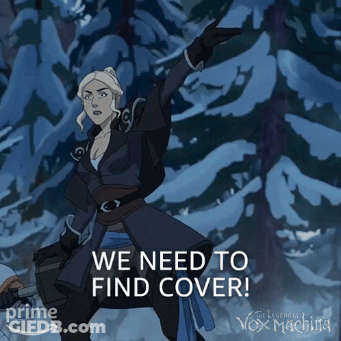Woman Holding Sword Legends Of Vox Machina GIF