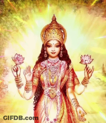 Woman Holding Two Flowers GIF