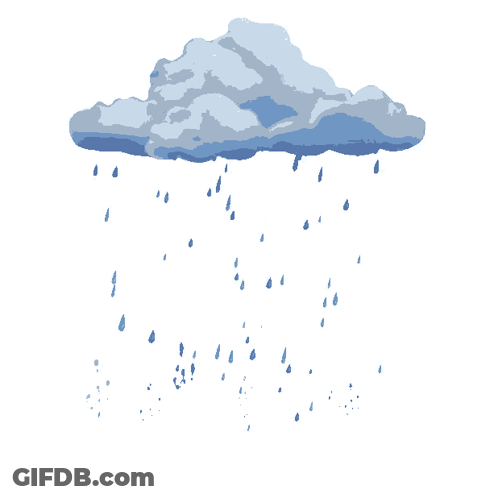 Woman Holding Umbrella Rain Oh Rainy Day Come Round Coldplay GIF