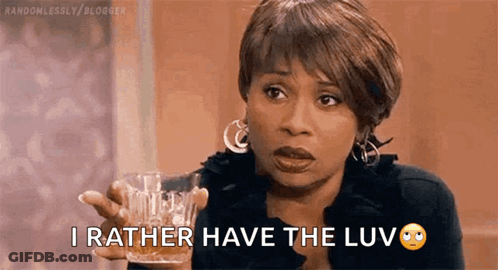 Woman Holding Whiskey Saying I Love GIF
