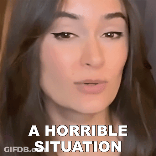 Woman Horrible Situation GIF