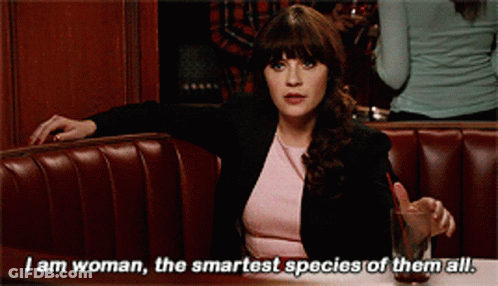 Woman I Am Woman Smartest Species GIF